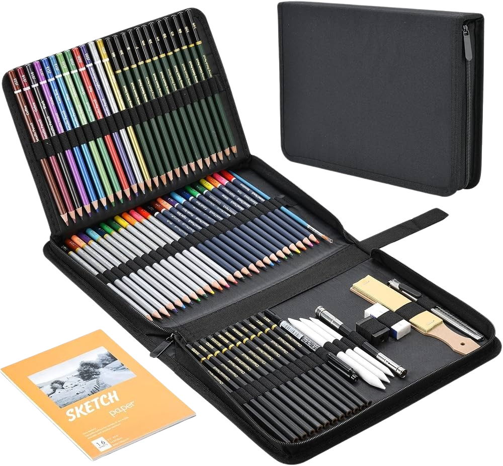 Philips Hue 85w Prina 76 Piece Colored and Sketching Pencils