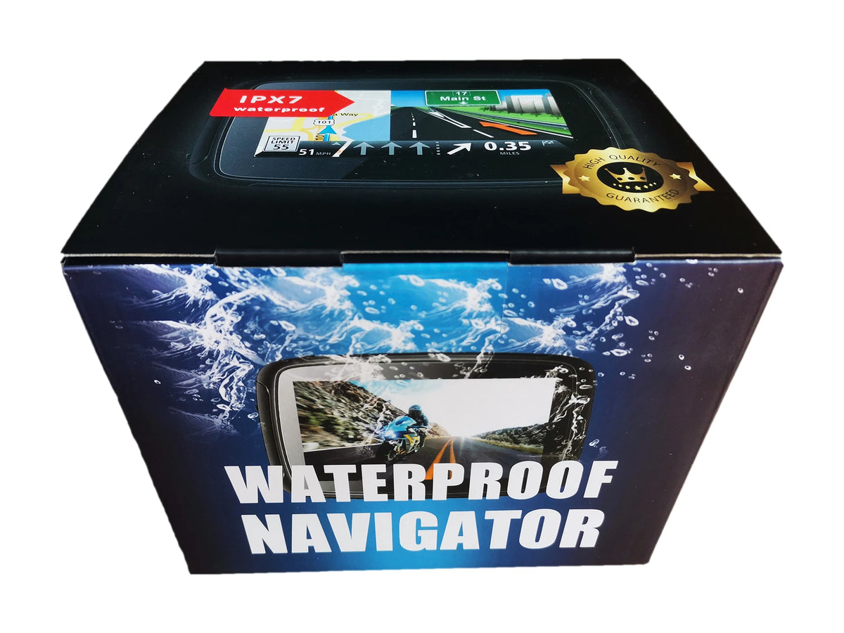 NavGlide X – Wireless Motorcycle GPS with HD Screen