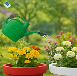 Water Sprinkler, Garden shower, Lawn Sprinkler | premium Plastic Gardening Tool For Plant Watering, Gardening Water Shower, Irrigation, Fertilizer & Insecticide Spray | Comes With Shower Nozzle | Available In Green color.