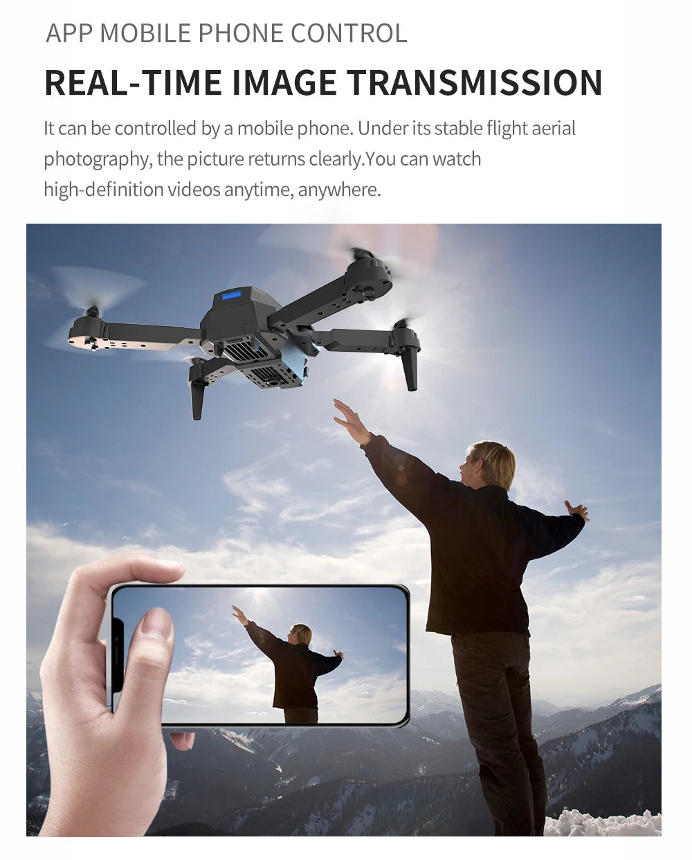 1080P HD Wi-Fi  Drone camera