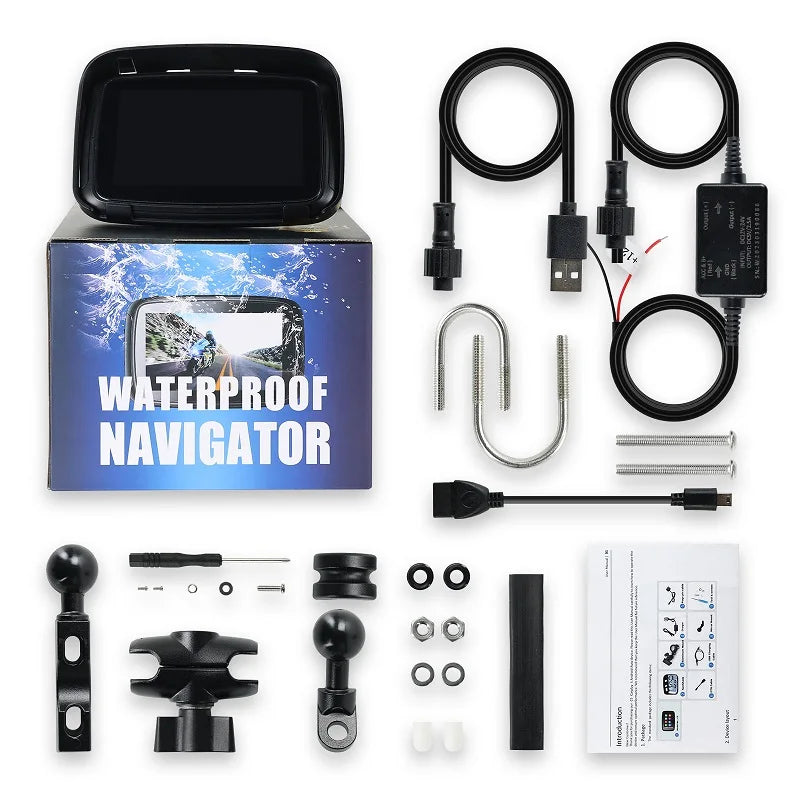 NavGlide X – Wireless Motorcycle GPS with HD Screen