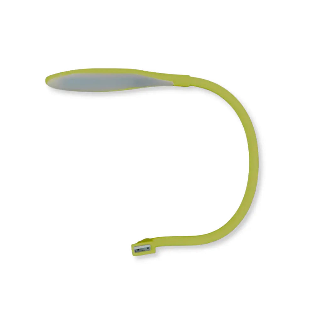 Yellow USB LED desk lamp