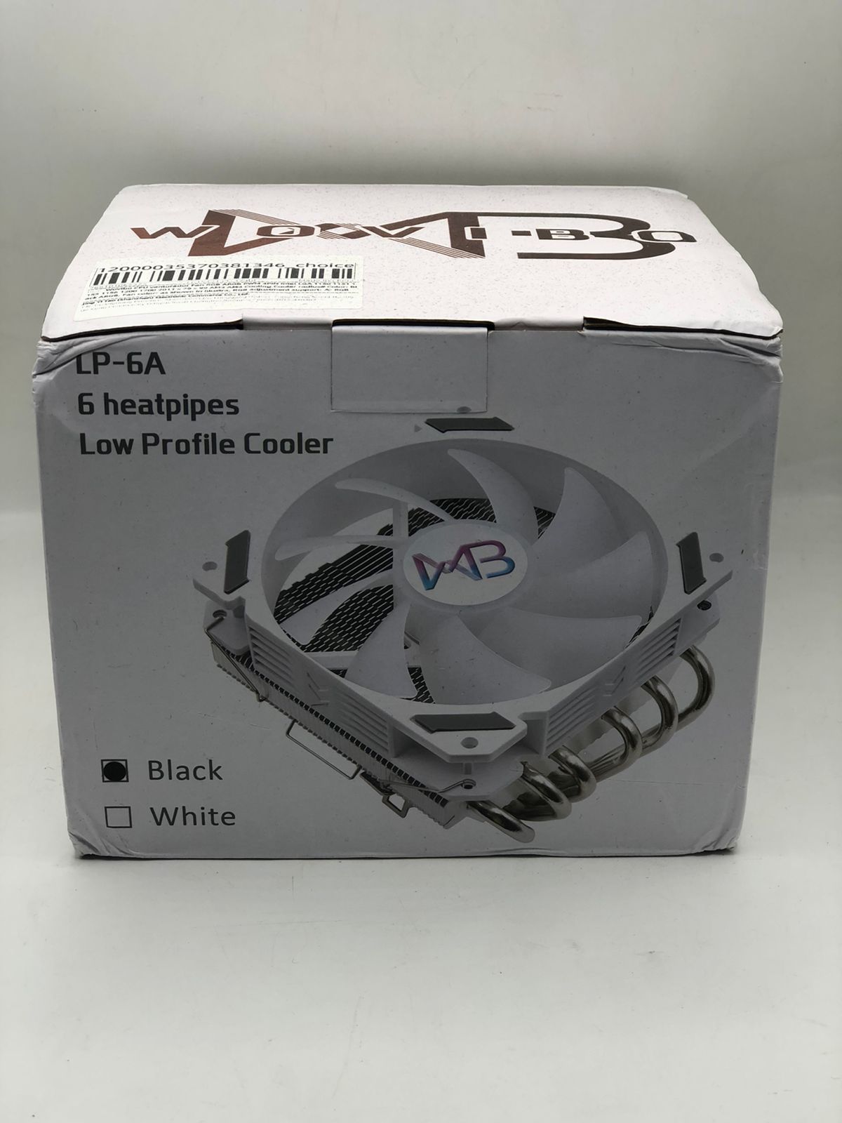 Wovibo 6 Heatpipes CPU Cooler Fan Low Profile Radiator