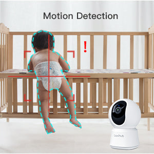 LAXIHUB Pet Baby Cam with Phone App WiFi