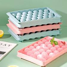 Round Ice Cube Trays for Freezer