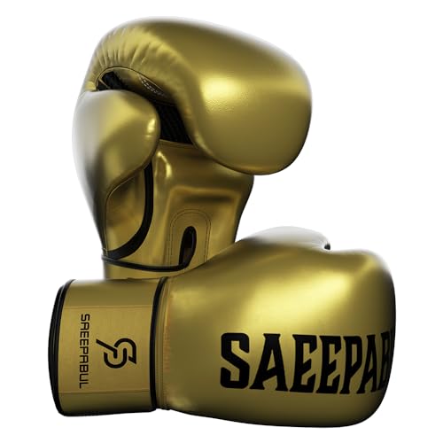 Premium Gold Professsional Boxing Gloves