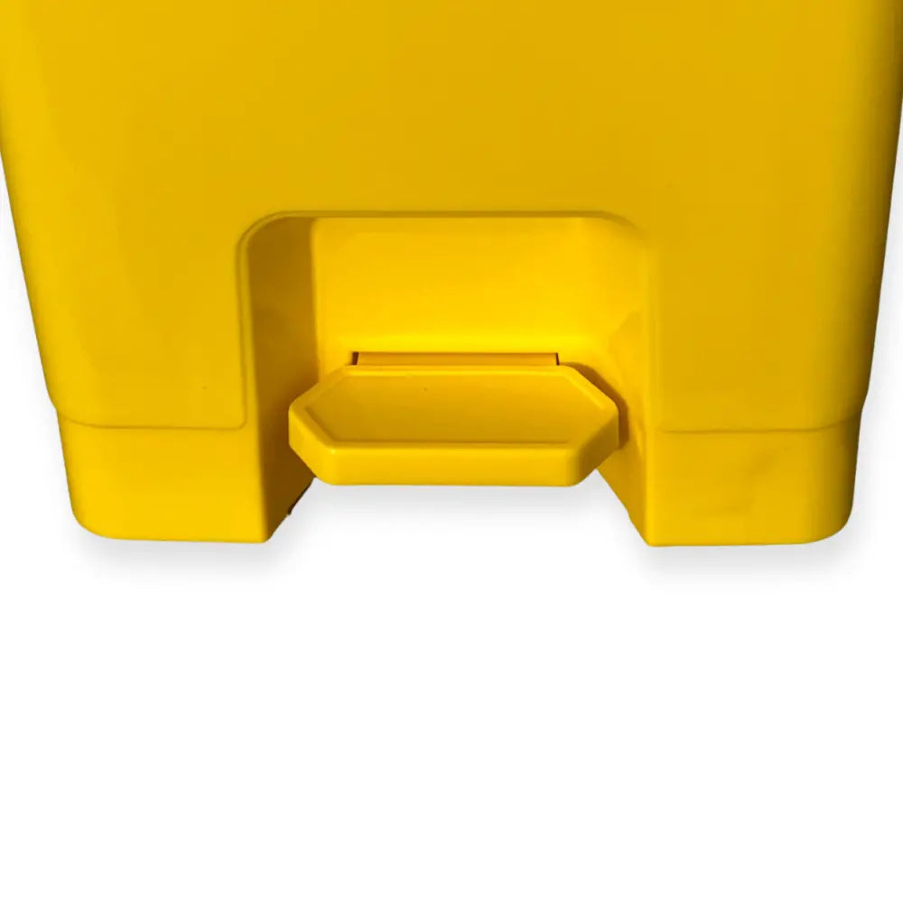 Yellow step bin