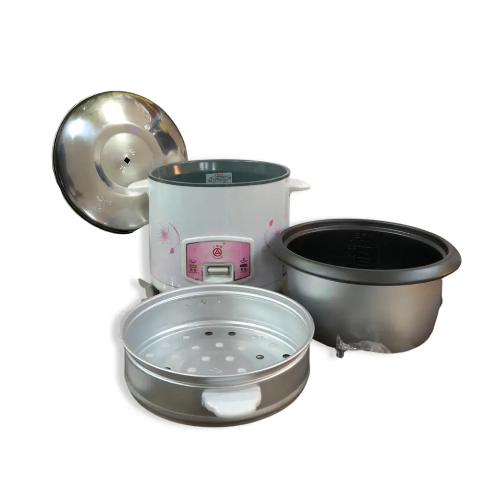 Electric rice cooker with detachable parts