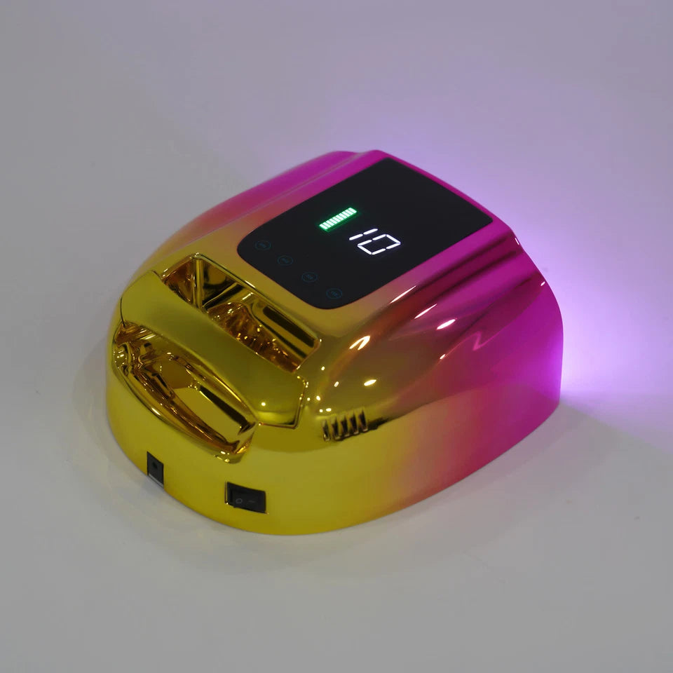 Rechargeable Cordless Nail Gel Dryer Wireless Led UV Nail Lamp Nail Manicure 96W