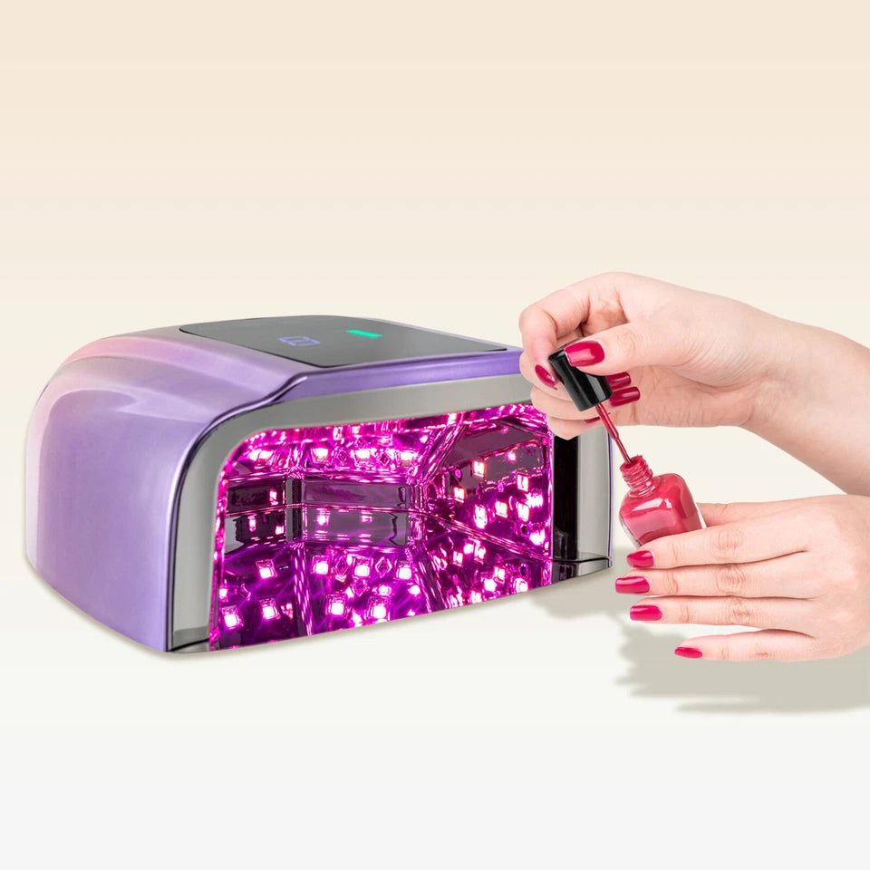 Rechargeable Cordless Nail Gel Dryer Wireless Led UV Nail Lamp Nail Manicure 96W