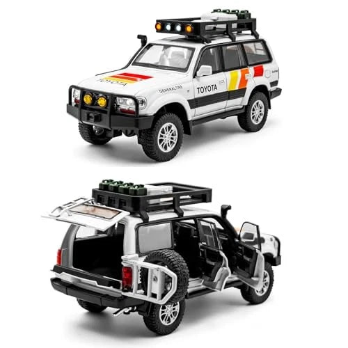TOYOTA LAND CRUISER LC80 ALLOY DIECAST MODEL CAR TOY