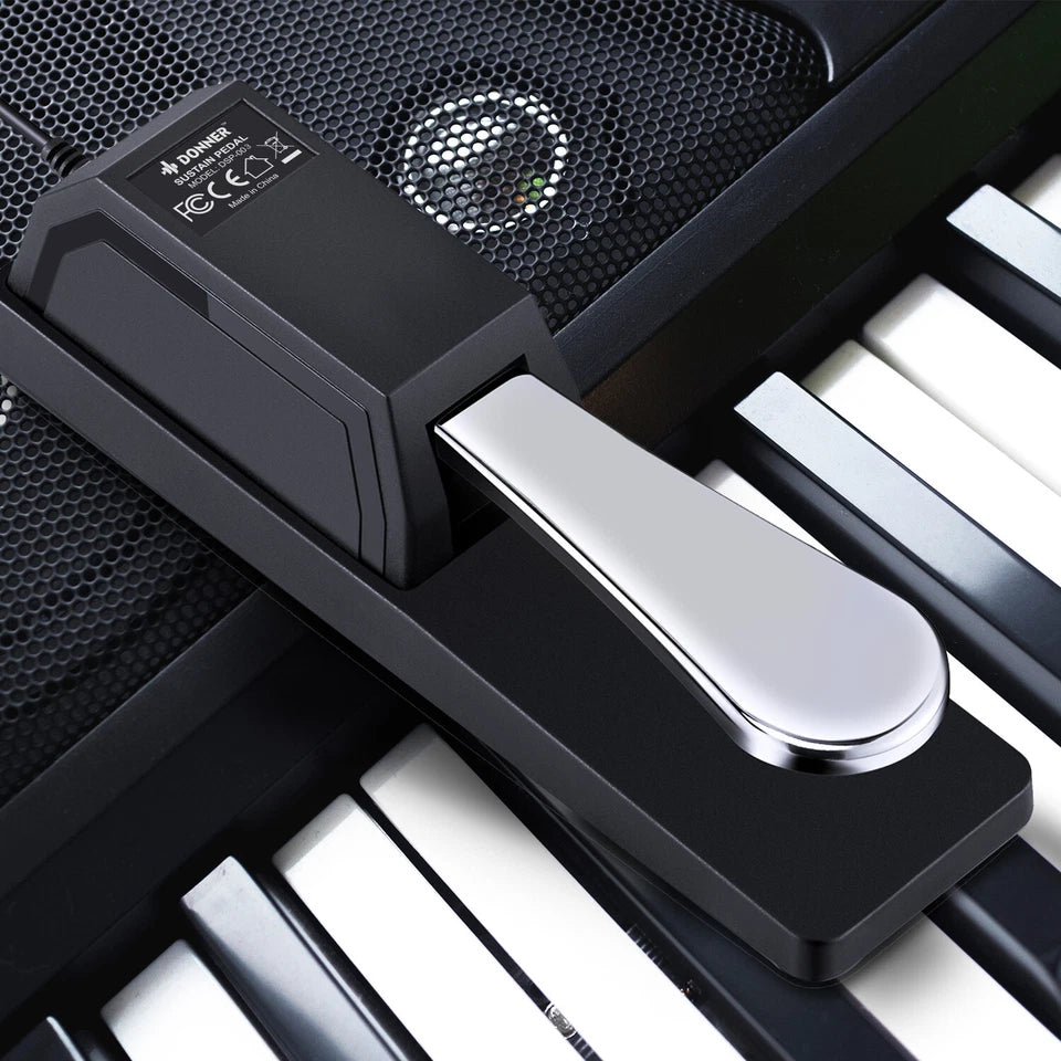 🎹 Universal Piano Sustain Pedal with 6.35mm Jack Plug – 1.6m Cable