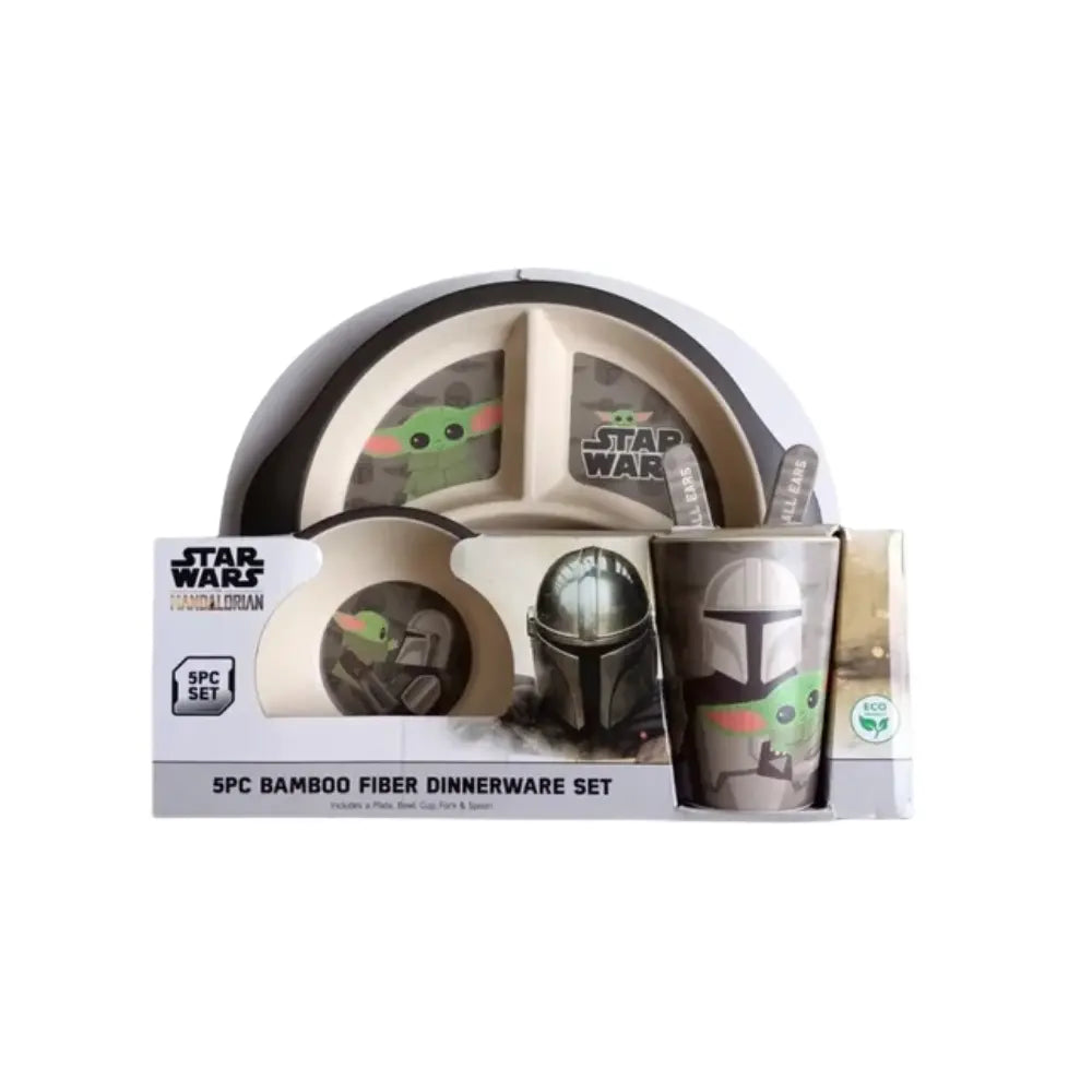 Star Wars-themed bamboo fiber dinnerware set