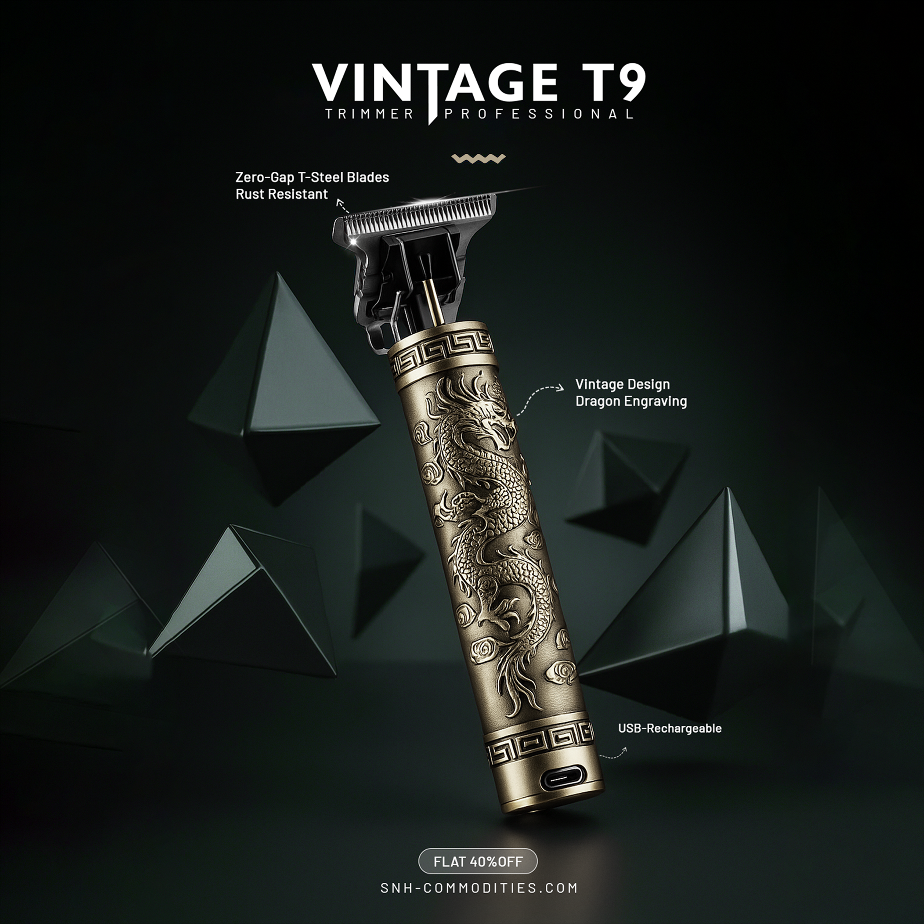 VINTAGE T9 TRIMMER PROFESSIONAL