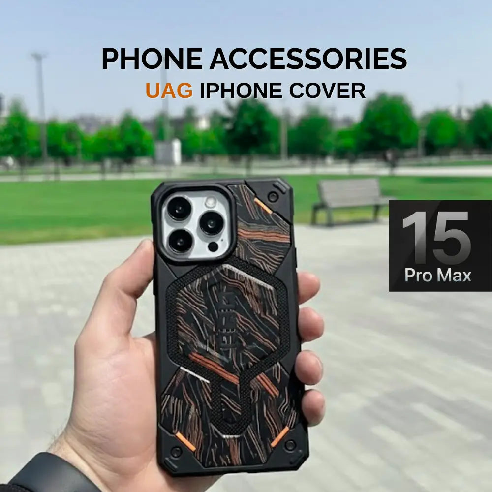 UAG iPhone 15 pro max cover available in brown color